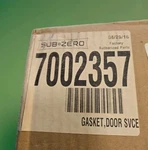 Sub-zero 7002357 Door Gasket UC-24B Beverage Center Oem New Under Counter. Price: $265.00.