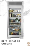 True Residential TR-36REF-R-SG-A 36" Stainless Steel Built Refrigerator Open. Price: $10999.00.