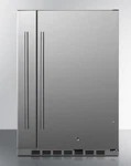 Summit Shallow 24" Built-in All-refrigerator W/ Slide Out Storage, FF19524 New. Price: $2680.00.