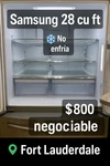 Samsung French Door Refrigerator 28 Cu Ft Stainless Steel Not Cooling For. Price: $800.00.