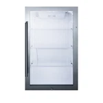 Summit SPR489OS 19" Glass Outdoor Refrigerator Black, White Interior,... New. Price: $985.40.