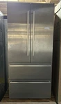 Liebherr CBS2082 36" French Door Bottom Freezer Refrigerator - Stainless Open. Price: $6250.00.