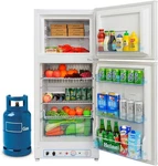Smad 2-WAY Lp Gas Fridge Top Freezer Propane Refrigerator Off-grid 6.5 Cu.ft New. Price: $1499.00.