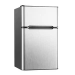 Simzlife 3.2 Cu Ft Two Door Mini Refrigerator With Freezer, Adjustable Removable Open. Price: $167.00.