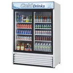 Turbo Air TGM-48RB-N 55" 2-SECTION Merchandiser Refrigerator W/ Sliding Glass... New. Price: $4936.92.