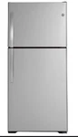 GTS19KYNRFS Silver Stainless Steel Top-freezer Freestanding Refrigerator New. Price: $550.00.