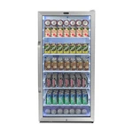 8.1 Cu. Ft. Stainless Steel Commercial Beverage Merchandiser Refrigerator New. Price: $1299.00.