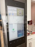 Fully Working Display Screen Door For Samsung Family Hub (RF22K9581SG) Used. Price: $100.00.