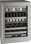 U-line Class 24" Stainless Steel Built-in Beverage Center UHBV524SG01A Open. Price: $3000.00.