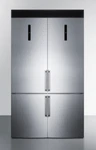 Summit 48" Wide, Bottom Freezer Refrigerator Set, FFBF181ES2KIT48 New. Price: $4935.00.