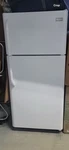 Frigidaire Full Size White Refrigerator- Clean! Great Condition Used. Price: $425.00.