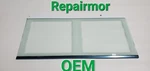 WR71X28410 Genuine Haier Refrigerator Glass Shelf & Plastic 2PCS Assy HRQ16N3BGS Used. Price: $100.00.