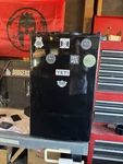Frigidaire Black Mini Fridge With Freezer Works Great Garage Dorm Used. Price: $100.00.
