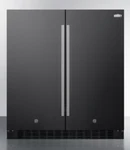 Summit 30" Wide Built-in Refrigerator-freezer, Black Finish, FFRF3070B New. Price: $2610.00.
