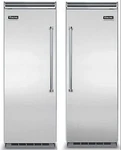 Viking Professional Series 60" Refrigerator+freezer VCRB5303RSS / VCFB5303LSS Open. Price: $12058.00.