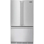 Viking Series 36" Counter Depth French-door Refrigerator RVRF3361SS 2020 Model Used. Price: $2499.00.
