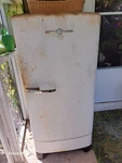 Vintage General Electric Refrigerator Used. Price: $300.00.
