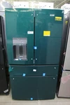 Cafe CVE28DP3ND1 36" Matte Black French Door Refrigerator Nob #160162 Open. Price: $2999.00.