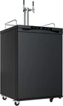 Edgestar KC3000TWIN Full Size Dual Tap Kegerator With Digital Display - Black New. Price: $1423.99.