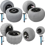 Vevor Balloon Beach Wheels Replacement Tires 9/13/15.7-INCH Pvc/tpu New. Price: $85.99.