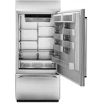 Kitchenaid KBBR306ESS 36 Inch Built-in Bottom Mount Refrigerator With 20.9 Cu Open. Price: $6299.99.