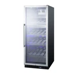 Summit SCR1156CH 24" Glass Door Wine Refrigerator, Single Temperature, 25 Bot... New. Price: $3379.07.