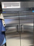 Turbo Air M3R47-2-N 52" Double Door Reach-in Refrigerator, 53 Cubic Ft Capacity New. Price: $2950.00.