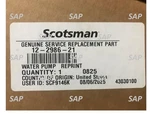 New 12-2986-21 Oem Genuine Scotsman Water Pump. Price: $296.50.