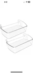 Pack New MAN63948504 Refrigerator Door Bin Shelf Fors Lg Fridge LFXC22526D Open. Price: $74.00.