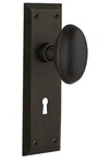 Nostalgic Warehouse New York Homestead Oil Rubbed Bronze Dummy Doorknob. Price: $64.00.