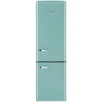 Unique Classic Retro 21.6" 8.7 Cu Ft Bottom Freezer Refrigerator - Ocean Mist New. Price: $1049.00.
