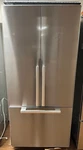 Miele Mastercool Series 36" Smart Built-in French Door Refrigerator KF2981SF Open. Price: $6075.00.