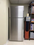 Blomberg Stainless Steel 24IN #BRFT1522SS, Top Freezer Fridge (counter Depth) Used. Price: $750.00.