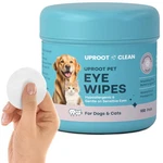 Uproot Clean Cat & Dog Eye Wipes Hypoallergenic Tear Stain Remover 100CT New. Price: $40.21.