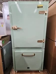 Big Chill BC19BFCLBBI2 30" Jadite Green Classic Fridge W/out Ice Nob #159856 Open. Price: $5249.00.