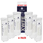 1-6 Pack Xwfe Replacment Refrigerator Water Filter Without Chip, New In Box. Price: $75.99.