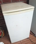 Danby Freezer DUFM043A2WDD 4.3 Cu. Ft. Upright White Used. Price: $150.00.