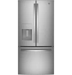 33 Inch Counter Depth French Door Refrigerator Brand New GYE18JYLFS. Price: $2659.00.