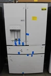Cafe CXE22DP4PW2 36" Matte White Cd French Door Refrigerator Nob #149601 Mpa Open. Price: $2800.00.