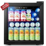 Auseo 1.3 Cu.ft. Refrigerator - 12 Bottle & 48 Can Mini Fridge, Wine Cooler New. Price: $169.00.