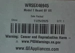 Refrigerator Main Control Board WR55X46945 Oem New. Price: $119.99.