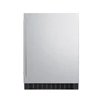 Summit SPR627OS 24" Built-in Stainless Steel Outdoor Refrigerator Bla... New. Price: $1401.37.