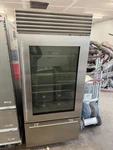 Sub-zero BI-36UID/S/PH 36" Stainless Steel Bottom Freezer Refrigerator, 2021 Used. Price: $6799.00.
