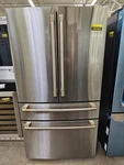 Cafe CGE29DP2TS1 36" Stainless 4-DOOR French Refrigerator Nob #160439 Open. Price: $2699.00.