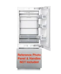 Thermador Freedom Collection 30" Built-in Bottom Mount Refrigerator T30IB900SP Open. Price: $4500.00.