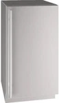 U-line Class 18" Stainless Steel Undercounter Refrigerator UHRE518SS01A Open. Price: $3800.00.
