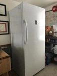 Insignia Cu Ft Upright Freezer Model NS-UZ21WH0 Door Bottom Con Dented Open. Price: $600.00.