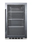 Summit SPR488BOSH34C 19"W 3.13 Cu. Ft. Beverage Cooler - Stainless Steel New. Price: $1830.00.