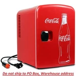 Coca-cola 6 Can Mini Fridge Portable 4L Cooler Travel Compact Refrigerator New. Price: $35.97.