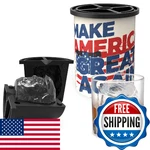 Clear Ice Cube Maker - America Great Again Funny Stainless Steel Whiskey New. Price: $33.87.